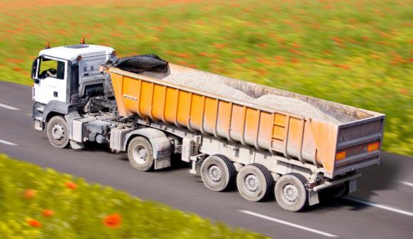transport vrac benne